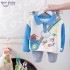 Hao Baby Children's 2022 Spring Clothes Outfits Baby Fashion Children's Clothes Suits Rainbow Bear Pocket Sweater Set