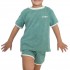 Custom Unisex Terry Tee Short For Children Comfort Soft Terry Fabric Fashion Kids Clothing Set