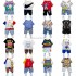 Children's short sleeve suit 2024 summer cotton boy's T-shirt girl's shorts baby Korean version of baby clothes children's cloth