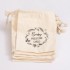 Wholesale Hello World Baby Milestone Cards Cloth Packaging Sack Bundle Mouth Cotton Canvas Drawstring Bag