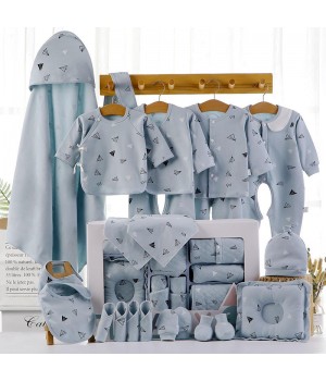 Newborn Baby Sleepwear Gift Set in 100% Cotton